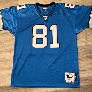 Authentic Calvin Johnson 2007 Detroit Lions Mitchell & Ness Jersey
